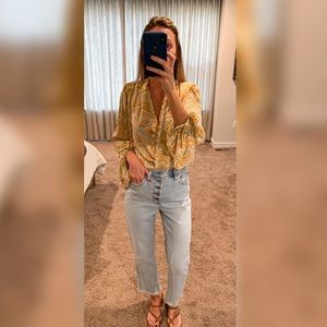Olivaceous Long-sleeve Bodysuit | Size M